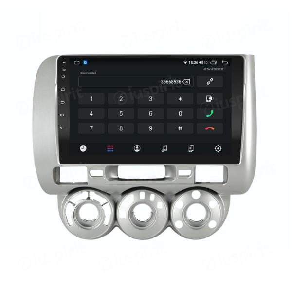 ANDROID autoradio navigatore per Honda Jazz 2002-2007 CarPlay Android Auto GPS USB WI-FI Bluetooth 4G LTE - immagine 2