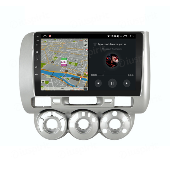ANDROID autoradio navigatore per Honda Jazz 2002-2007 CarPlay Android Auto GPS USB WI-FI Bluetooth 4G LTE - immagine 3