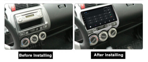 ANDROID autoradio navigatore per Honda Jazz 2002-2007 CarPlay Android Auto GPS USB WI-FI Bluetooth 4G LTE - immagine 6