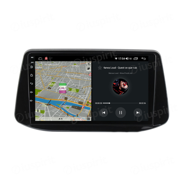 ANDROID autoradio navigatore per Hyundai i30 2018 Android Auto GPS USB WI-FI Bluetooth 4G LTE - immagine 3