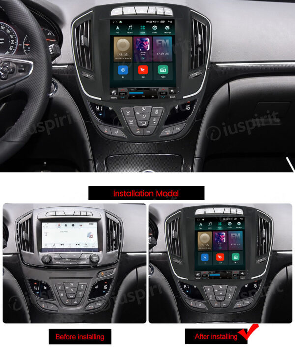 ANDROID autoradio navigatore per Opel Insignia 2013-2016 stile tesla CarPlay Android Auto GPS USB WI-FI Bluetooth 4G LTE - immagine 7