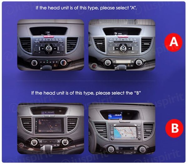 ANDROID autoradio navigatore per Honda CR-V CRV 2012-2016 CarPlay Android Auto GPS USB WI-FI Bluetooth 4G LTE - immagine 7