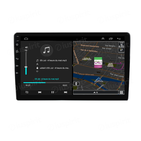 ANDROID car radio universal navigator 9/10.1 GPS WI-FI USB Bluetooth MirrorLink - Image 3
