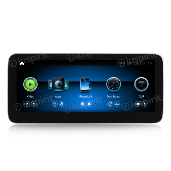 ANDROID navigatore per Mercedes classe G W461 W463 10.25 pollici 4GB RAM 64GB ROM Octa-Core CarPlay Android Auto Bluetooth GPS WI-FI - immagine 2