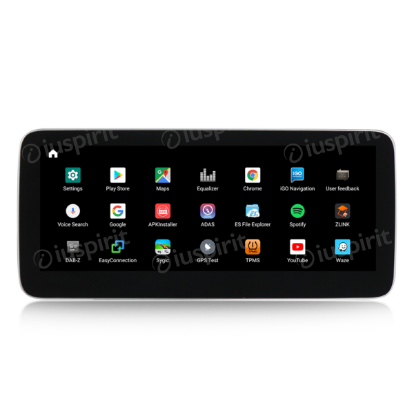 ANDROID navigatore per Mercedes classe G W461 W463 10.25 pollici 4GB RAM 64GB ROM Octa-Core CarPlay Android Auto Bluetooth GPS WI-FI - immagine 3