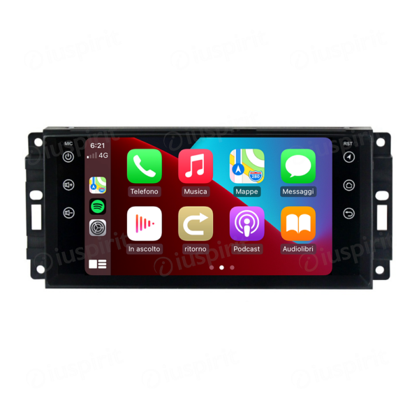 ANDROID car navigation system for Jeep Grand Cherokee Compass Patriot Chrysler Dodge Car Play Android Auto GPS WI-FI USB Bluetooth MirrorLink