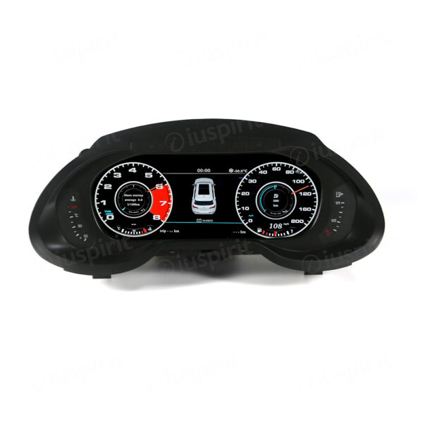 LCD digital KM counter tachometer for Audi A4 2009-2016 Dashboard digital cluster - Image 2