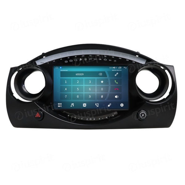 ANDROID autoradio navigatore per BMW Mini Cooper S R50 R52 R53 2000-2006 CarPlay Android Auto GPS USB WI-FI Bluetooth 4G LTE - immagine 2