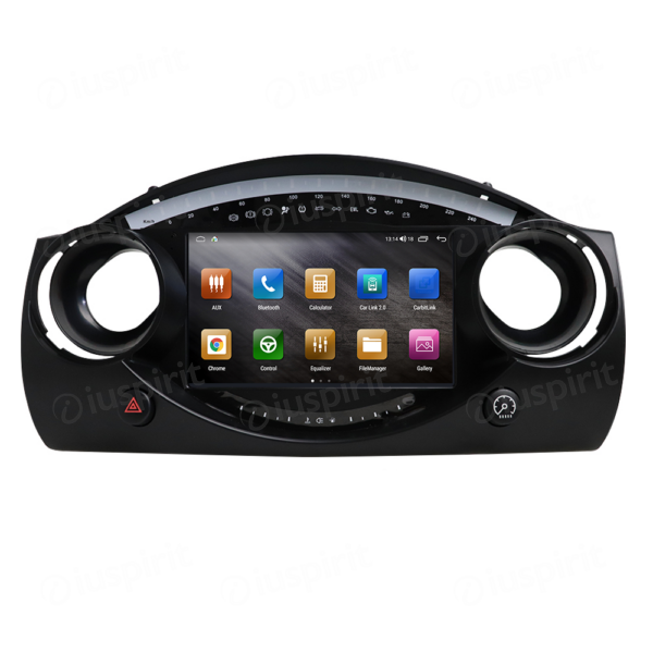 ANDROID autoradio navigatore per BMW Mini Cooper S R50 R52 R53 2000-2006 CarPlay Android Auto GPS USB WI-FI Bluetooth 4G LTE - immagine 4