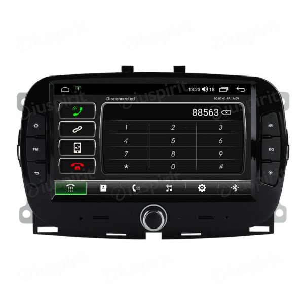 ANDROID car radio navigator for Fiat 500 2016 2017 2018 2019 CarPlay Android Auto GPS USB WI-FI Bluetooth 4G LTE - Image 2