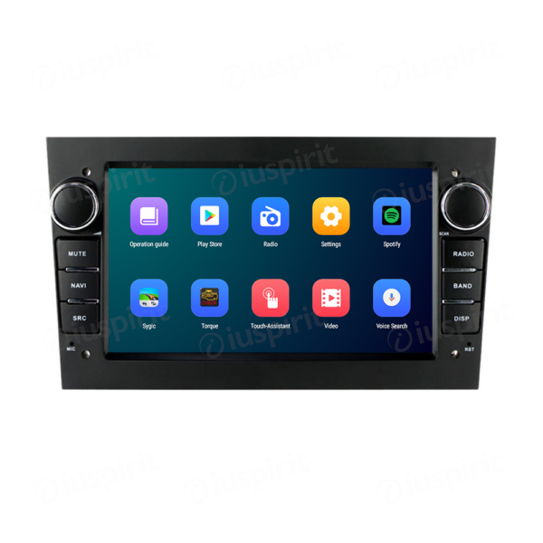ANDROID autoradio navigatore per Opel Corsa Zafira Meriva Astra Antara Vivaro Vectra Tigra Combo Android Auto GPS USB WI-FI Bluetooth 4G LTE - immagine 5