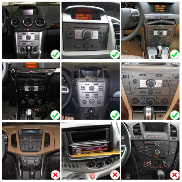 ANDROID autoradio navigatore per Opel Corsa Zafira Meriva Astra Antara Vivaro Vectra Tigra Combo Android Auto GPS USB WI-FI Bluetooth 4G LTE - immagine 7