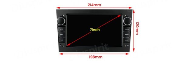 ANDROID autoradio navigatore per Opel Corsa Zafira Meriva Astra Antara Vivaro Vectra Tigra Combo Android Auto GPS USB WI-FI Bluetooth 4G LTE - immagine 8