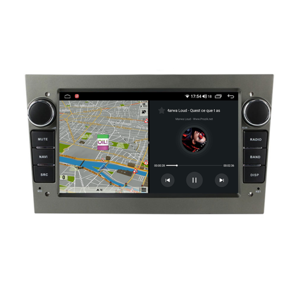 ANDROID autoradio navigatore per Opel Zafira Meriva Astra Antara Vivaro Vectra Corsa Signum Combo Android Auto GPS USB WI-FI Bluetooth 4G LTE - immagine 4