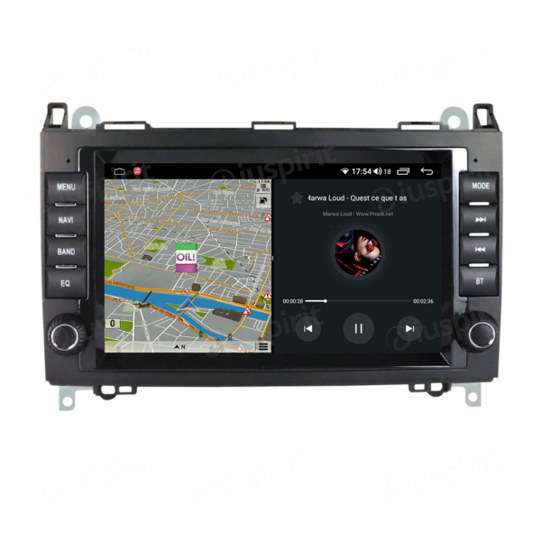ANDROID car radio navigator for Mercedes B Class W245 A Class W169 A180 A150 B200 B150 B170 Mercedes Sprinter Vito Viano Android Car GPS USB WI-FI Bluetooth 4G LTE - Image 4