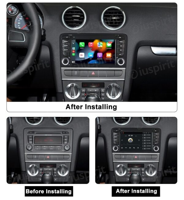 ANDROID car navigation system for Audi A3 Audi S3 2002-2012 Car GPS USB WI-FI Bluetooth 4G LTE - Image 6