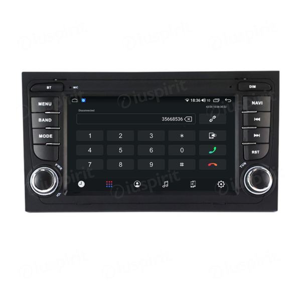 ANDROID autoradio navigatore per Audi A4 Audi S4 Audi RS4 Seat Exeo Android Auto GPS USB WI-FI Bluetooth 4G LTE - immagine 2