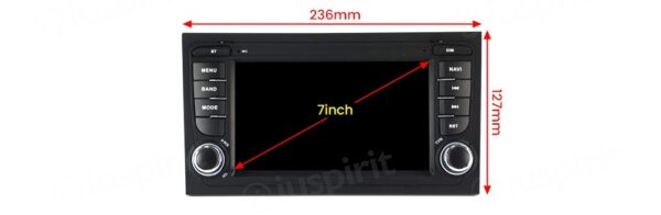 ANDROID autoradio navigatore per Audi A4 Audi S4 Audi RS4 Seat Exeo Android Auto GPS USB WI-FI Bluetooth 4G LTE - immagine 7