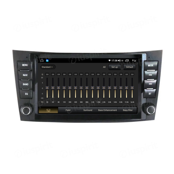 ANDROID autoradio navigatore per Mercedes classe E W211 Mercedes classe G W463 Mercedes classe CLS W219 E200 E220 E240 E270 E280 E300 Android Auto GPS USB WI-FI Bluetooth 4G LTE - immagine 3
