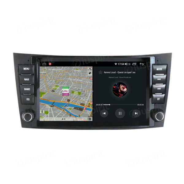 ANDROID autoradio navigatore per Mercedes classe E W211 Mercedes classe G W463 Mercedes classe CLS W219 E200 E220 E240 E270 E280 E300 Android Auto GPS USB WI-FI Bluetooth 4G LTE - immagine 4