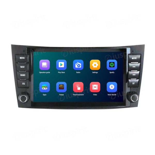 ANDROID autoradio navigatore per Mercedes classe E W211 Mercedes classe G W463 Mercedes classe CLS W219 E200 E220 E240 E270 E280 E300 Android Auto GPS USB WI-FI Bluetooth 4G LTE - immagine 5