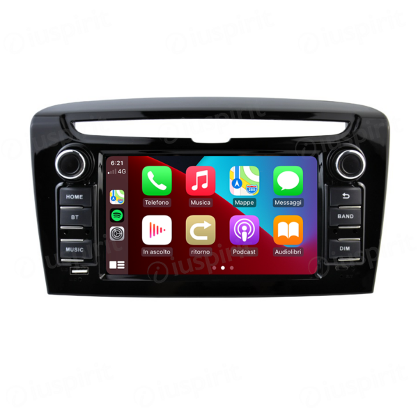 ANDROID car radio navigator for Lancia Ypsilon 2012-2020 CarPlay Android Car GPS USB WI-FI Bluetooth 4G LTE