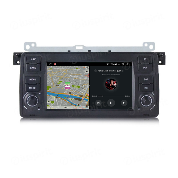 ANDROID autoradio navigatore per BMW E46 BMW M3 Rover 75 MG ZT Android Auto GPS USB WI-FI Bluetooth 4G LTE - immagine 4