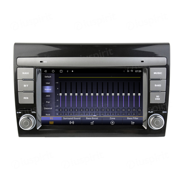 ANDROID car radio navigator for Fiat Bravo 2007 - 2014 CarPlay Android Auto GPS USB WI-FI Bluetooth 4G LTE - Image 3