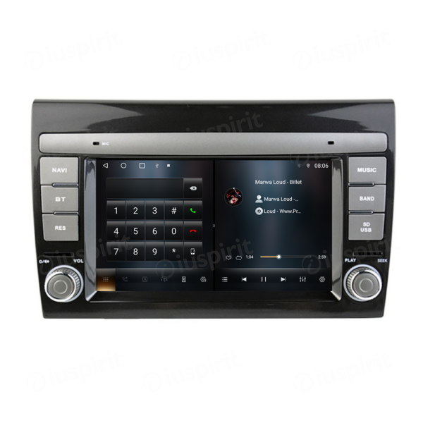 ANDROID car radio navigator for Fiat Bravo 2007 - 2014 CarPlay Android Auto GPS USB WI-FI Bluetooth 4G LTE - Image 4