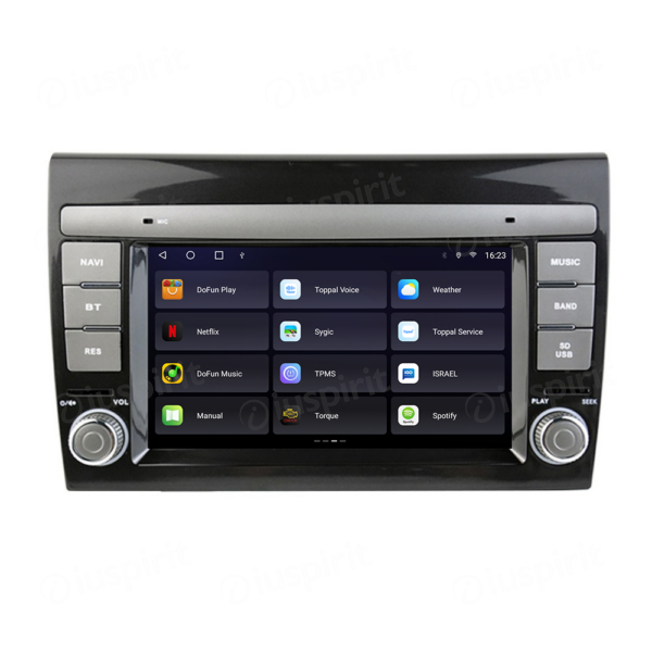 ANDROID car radio navigator for Fiat Bravo 2007 - 2014 CarPlay Android Auto GPS USB WI-FI Bluetooth 4G LTE - Image 5