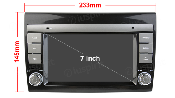 ANDROID car radio navigator for Fiat Bravo 2007 - 2014 CarPlay Android Auto GPS USB WI-FI Bluetooth 4G LTE - Image 8