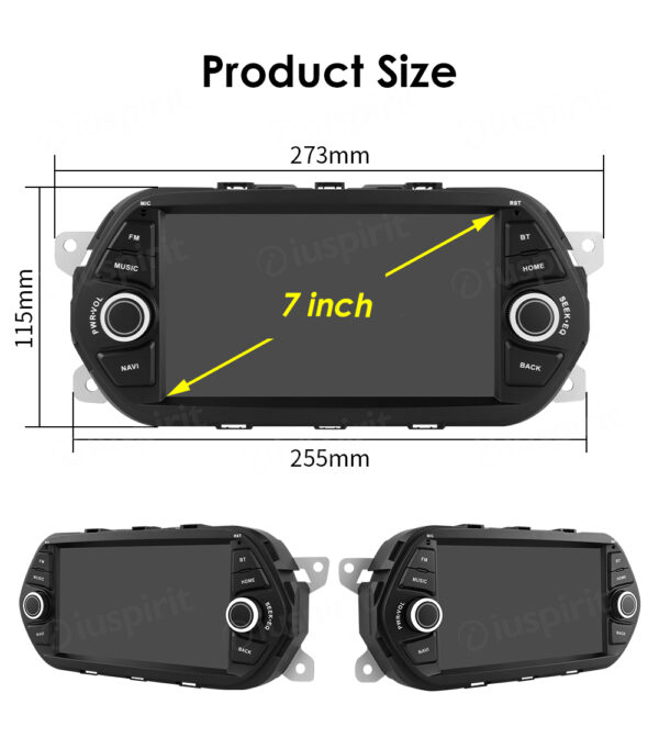 ANDROID car radio navigator for Fiat Tipo 2015 2016 2017 2018 CarPlay Android Auto GPS USB WI-FI Bluetooth 4G LTE - Image 8