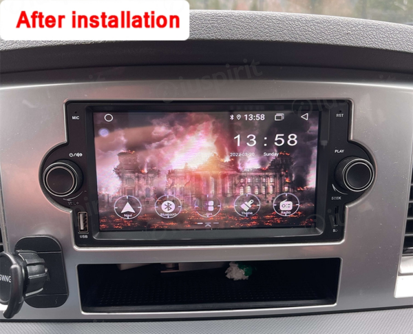 ANDROID car radio navigator for Jeep Compass Commander Grand Cherokee Wrangler Chrysler 300 C Chrysler Pacifica Dodge Ram Dodge CarPlay Android Auto GPS USB WI-FI Bluetooth 4G LTE - Image 8