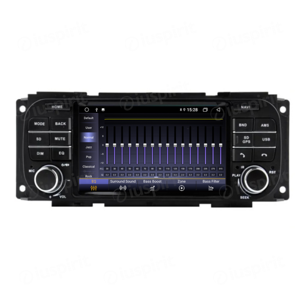 ANDROID car navigation system for Jeep Grand Cherokee Jeep Wrangler Chrysler 300 M Chrysler PT Cruiser CarPlay Android Auto GPS USB WI-FI Bluetooth 4G LTE - Image 3