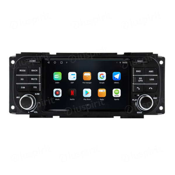 ANDROID car navigation system for Jeep Grand Cherokee Jeep Wrangler Chrysler 300 M Chrysler PT Cruiser CarPlay Android Auto GPS USB WI-FI Bluetooth 4G LTE - Image 4