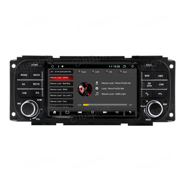 ANDROID car navigation system for Jeep Grand Cherokee Jeep Wrangler Chrysler 300 M Chrysler PT Cruiser CarPlay Android Auto GPS USB WI-FI Bluetooth 4G LTE - Image 5