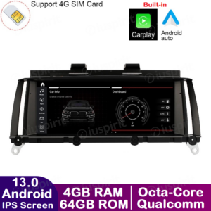 ANDROID navigatore per BMW X3 F25 per BMW X4 F26 2016-2018 Sistema EVO 8.8 pollici CarPlay Android Auto WI-FI GPS 4G LTE Bluetooth 4GB RAM 64GB ROM