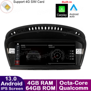 ANDROID navigator for BMW 3 Series E90 E91 E92 E93 BMW 5 Series E60 E63 E64 Original System CIC WI-FI GPS 4G LTE Bluetooth MirrorLink 4GB RAM 64GB ROM