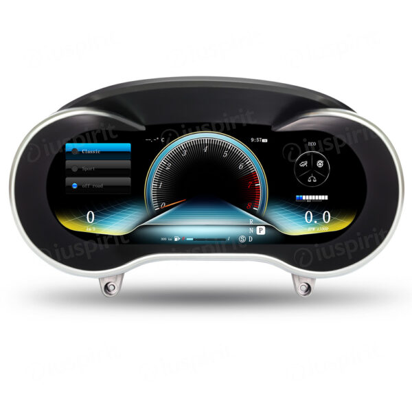LCD digital KM counter tachometer for Mercedes Benz C-class W205 class GLC X205 2015-2018 NTG5.0 Dashboard digital cluster - Image 2