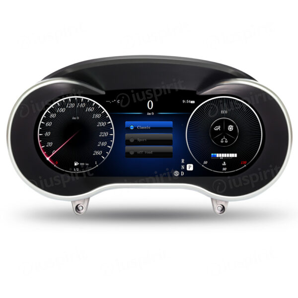 LCD digital KM counter tachometer for Mercedes Benz C-class W205 class GLC X205 2015-2018 NTG5.0 Dashboard digital cluster - Image 4