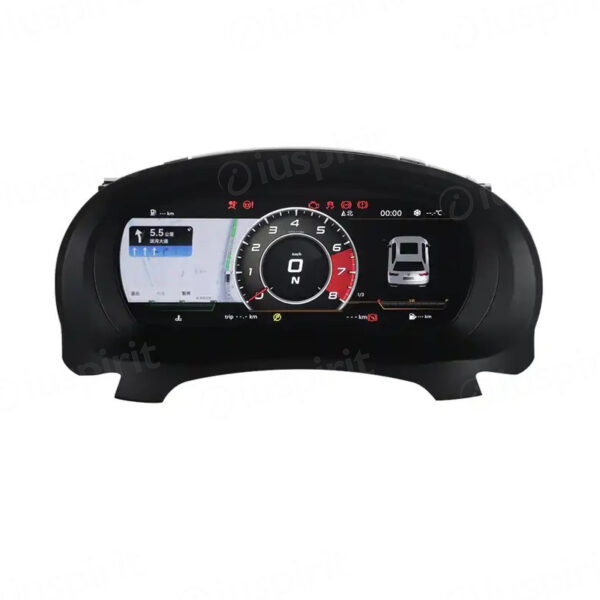 Tachimetro LCD conta KM digitale per VW Golf 6 2009-2013 Dashboard digitale cluster - immagine 6