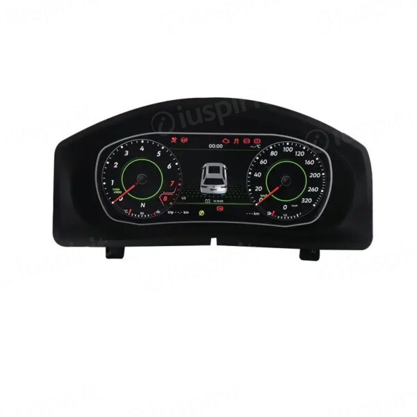 LCD speedometer digital KM counter for VW Tiguan 2010-2015 Dashboard digital cluster