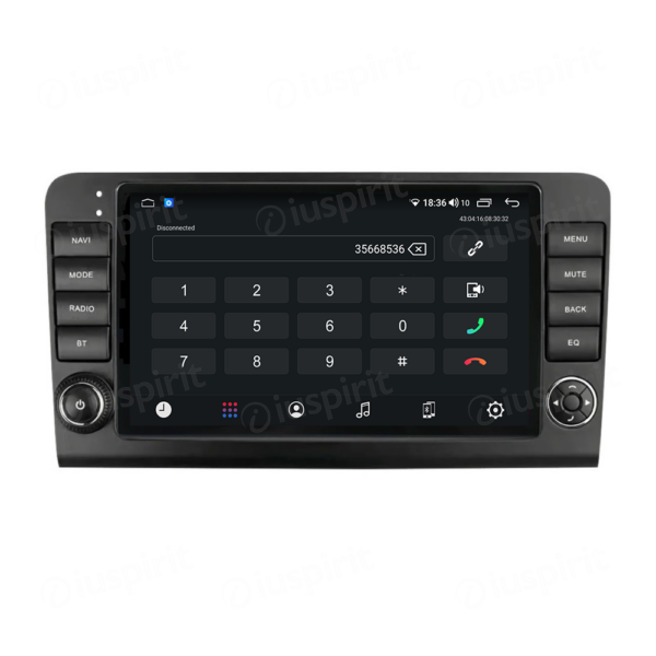 ANDROID autoradio navigatore per Mercedes classe ML W164 ML300 ML350 ML450 ML500 Mercedes classe GL X164 GL320 CarPlay Android Auto GPS USB WI-FI Bluetooth 4G LTE - immagine 2