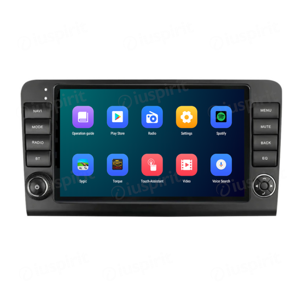 ANDROID autoradio navigatore per Mercedes classe ML W164 ML300 ML350 ML450 ML500 Mercedes classe GL X164 GL320 CarPlay Android Auto GPS USB WI-FI Bluetooth 4G LTE - immagine 5
