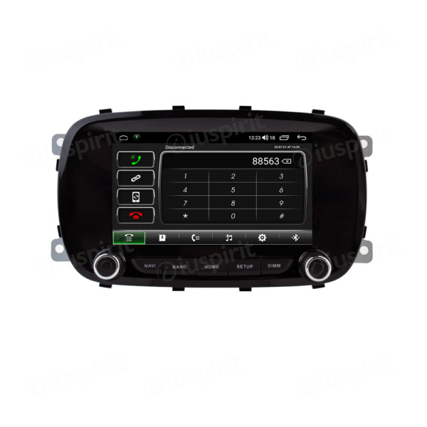 ANDROID car radio navigator for Fiat 500X 2014 - 2019 CarPlay Android Auto GPS USB WI-FI Bluetooth 4G LTE - Image 2