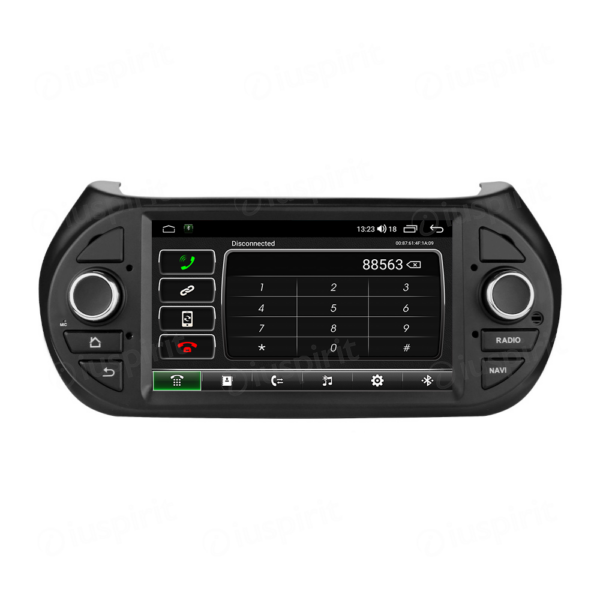 ANDROID car radio navigator for Fiat Fiorino Fiat Qubo Citroen Nemo Peugeot Bipper CarPlay Android Auto GPS USB WI-FI Bluetooth 4G LTE - Image 2