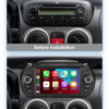 ANDROID autoradio navigatore per Fiat Fiorino Fiat Qubo Citroen Nemo Peugeot Bipper CarPlay Android Auto GPS USB WI-FI Bluetooth 4G LTE - immagine 7
