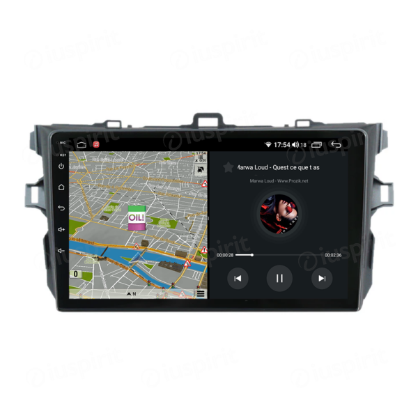 ANDROID car navigation system for Toyota Corolla 2006-2012 CarPlay Android Car GPS USB WI-FI Bluetooth 4G LTE - Image 3