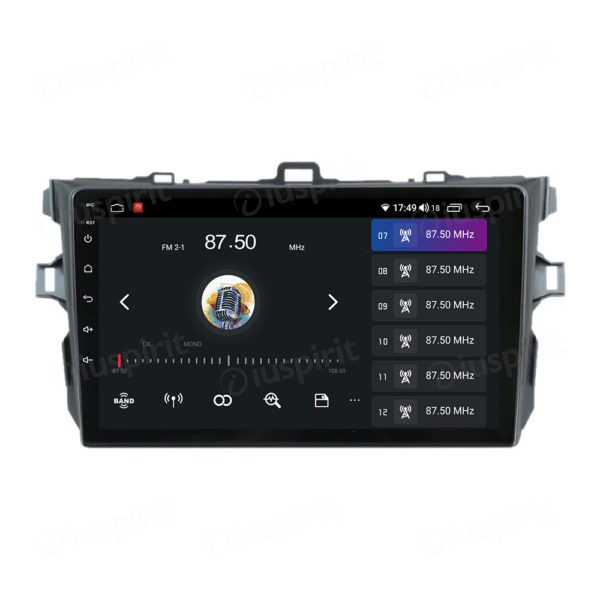 ANDROID car navigation system for Toyota Corolla 2006-2012 CarPlay Android Car GPS USB WI-FI Bluetooth 4G LTE - Image 6
