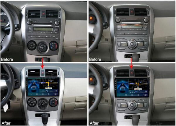 ANDROID car navigation system for Toyota Corolla 2006-2012 CarPlay Android Car GPS USB WI-FI Bluetooth 4G LTE - Image 7